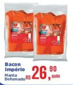 Supermercados Mateus Bacon Império oferta