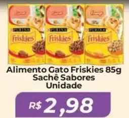 Mart Minas Alimento Gato Friskies Sachê Sabores Unidade oferta