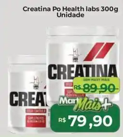 Mart Minas Creatina Po Health labs Unidade oferta