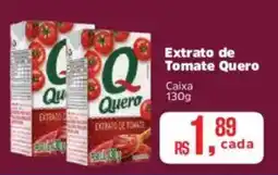 Supermercados Mateus Extrato de Tomate Quero oferta