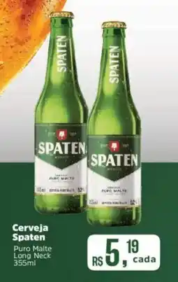 Supermercados Mateus Cerveja Spaten oferta
