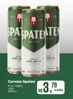 Supermercados Mateus Cerveja Spaten oferta