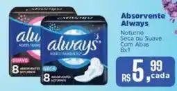 Supermercados Mateus Absorvente Always oferta