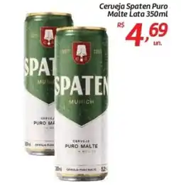 Comper Cerveja Spaten Puro Malte Lata oferta