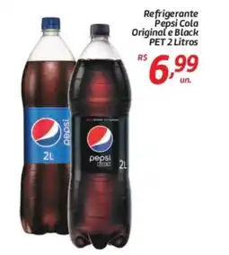Comper Refrigerante Pepsi Cola Original e Black PET oferta