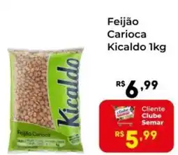 Semar Supermercado Feijão Carioca Kicaldo oferta