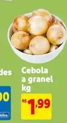 Extra Supermercado Cebola a granel oferta