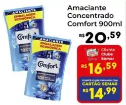 Semar Supermercado Amaciante Concentrado Comfort oferta