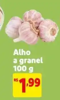 Extra Supermercado Alho a granel oferta