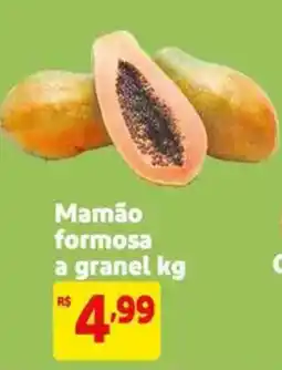 Extra Supermercado Mamão formosa a granel oferta