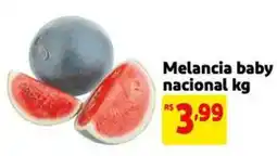 Extra Supermercado Melancia baby nacional oferta