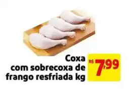 Extra Supermercado Coxa com sobrecoxa de frango resfriada oferta