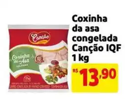 Extra Supermercado Coxinha da asa congelada Canção IQF oferta