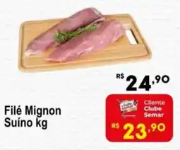 Semar Supermercado Filé Mignon Suíno oferta