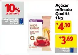 Extra Supermercado Açúcar refinado Qualitá oferta