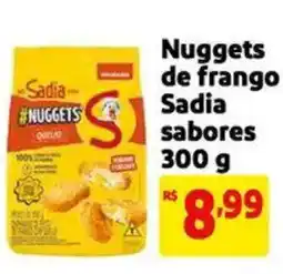 Extra Supermercado Nuggets de frango Sadia Ssabores oferta