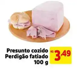 Extra Supermercado Presunto cozido Perdigão fatiado oferta