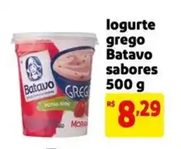 Extra Supermercado logurte grego Batavo sabores oferta