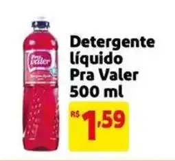 Extra Supermercado Detergente Liquido Pra Valer oferta