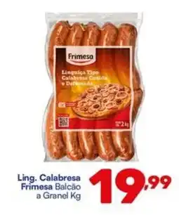 Barracão Supermercado Ling. Calabresa Frimesa oferta