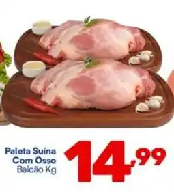 Barracão Supermercado Paleta Suína Com Osso Balcão oferta