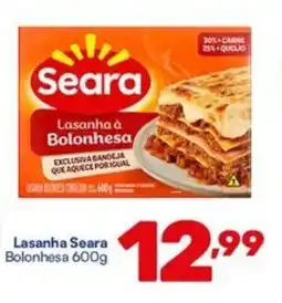 Barracão Supermercado Lasanha Seara Bolonhesa oferta