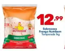 Barracão Supermercado Sobrecoxa Frango Nutribem Temperada oferta