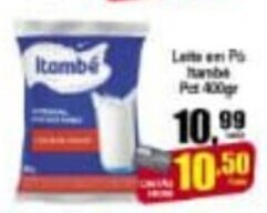 Higa's Supermercado Leite em po Itambe Pct 400g oferta