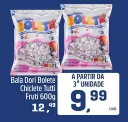 Arena Atacado Bala Dori Bolete Chiclete Tutti Fruti oferta