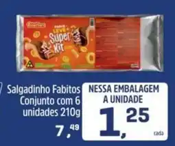 Arena Atacado Salgadinho Fabitos Conjunto oferta
