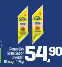Arena Atacado Requeijão Scala Sabor Cheddar Bisnaga oferta