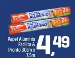 Arena Atacado Papel Alumínio Facilita & Pronto oferta