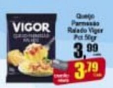 Higa's Supermercado Queijo Parmesao Ralado Vigor 50g oferta