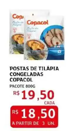 Assaí Atacadista Postas de tilapia congeladas copacol pacote oferta