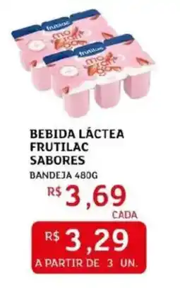 Assaí Atacadista Bebida láctea frutilac sabores oferta