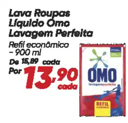 Dia Lava Roupas Líquido Omo Lavagem Perfeita oferta