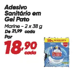 Dia Adesivo Sanitário em Gel Pato oferta