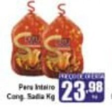 Higa's Supermercado Peru Inteiro Cong. Sadia 1kg oferta