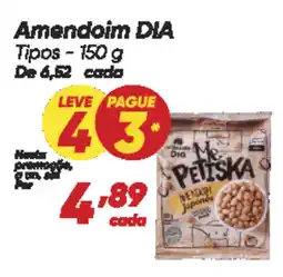 Dia Amendoim DIA Tipos oferta