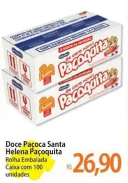 Atacadão Doce Paçoca Santa Helena Paçoquita oferta