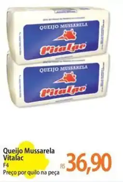 Atacadão Queijo Mussarela Vitalac oferta