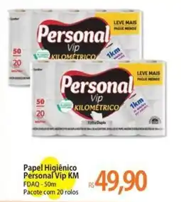 Atacadão Papel Higiênico Personal Vip KM oferta