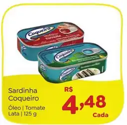Novo Atacarejo Sardinha Coqueiro oferta