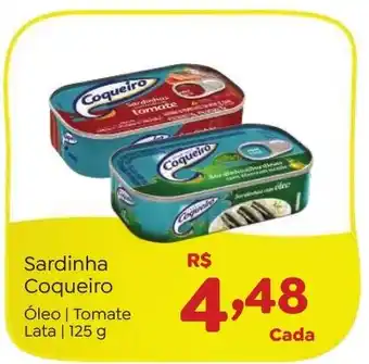 Novo Atacarejo Sardinha Coqueiro oferta