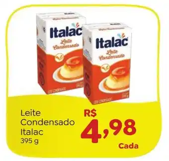 Novo Atacarejo Leite Condensado Italac oferta