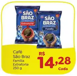 Novo Atacarejo Café São Braz Família Extraforte oferta
