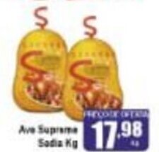 Higa's Supermercado Ave Supreme Sadia 1kg oferta
