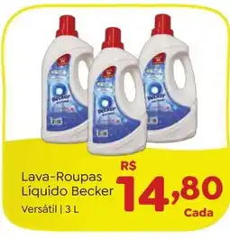 Novo Atacarejo Lava-Roupas Líquido Becker Versátil | oferta