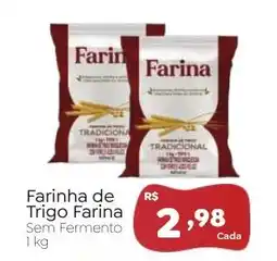 Novo Atacarejo Farinha de Trigo Farina oferta