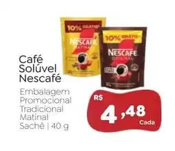 Novo Atacarejo Café Solúvel Nescafé oferta